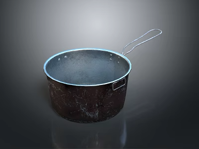 Camping Pot Outdoor Pot Soup Pot Portable Pot Cooking Pot Cooking Pot Cooking Pot Cooking Pot Kitchenware 3d model