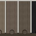 Modern wall panel wood veneer wall panel 3d model