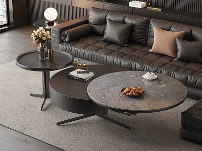 Modern coffee table 3d model