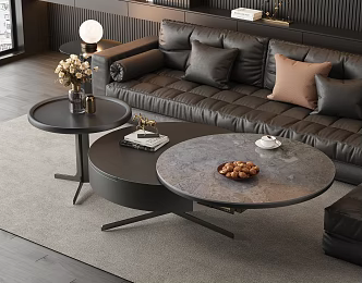 Modern coffee table 3d model