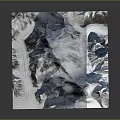 Breathtaking Snowy Mountain Landscape With Glacier Rocky Peaks And Scenic Views