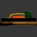 Sizzling Steak with Fried Egg Broccoli and Red Pepper on Hot Grill Plate