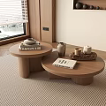 Coffee table book ornaments combination 3d model