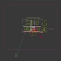 Aerial Planning for Urban Development With Three High Rise Buildings And Landscaped Areas