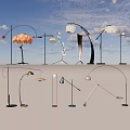 Floor lamp 3d model