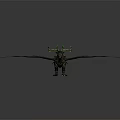 Fantasy Character Riding Armored Dragon With Purple Wings And Green Accents