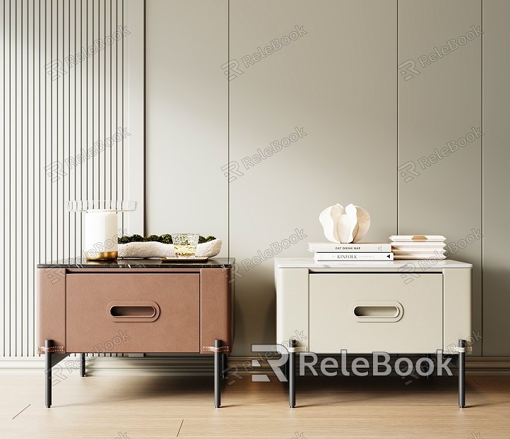 Modern bedside table bedside table combination model