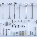 Outdoor Lights Various Styles And Designs Including Modern And Vintage For Garden Street