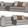 Modern Multiplayer Sofa 3d model