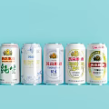 Beverage beer cans 3d model