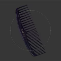 Stylish Purple KENT Comb With Fine Teeth And Ergonomic Handle Design