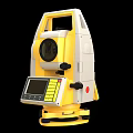 Yellow And White Industrial Total Station With Digital Display Screen For Precision Surveying