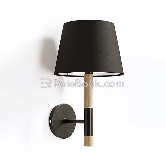 Lamp lighting decorative lamp lighting lamp wall lamp 3d model