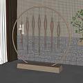 Modern Ornaments Partition Ornaments 3d model