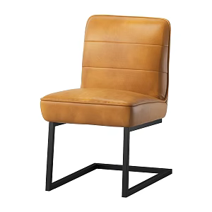 Nordic Simple Single Casual Chair 3d model