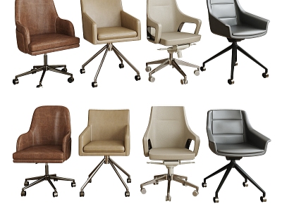 Office Chair Conference Chair Computer Chair Swivel Chair Boss Chair Bow Pulley model