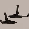 submachine gun 3d model