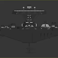Modern Military Tank Vehicle With Turret Tracks And Detailed Armor Structure Design