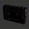 Infrared Steiner Laser Pistol Light Source Firearm Sight Firearm Device 3d model