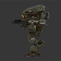 Industrial LOFT Robot Machine Warrior Machine Warfighter 3d model