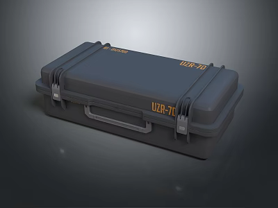 Elegant Black Perfume Cosmetics Packaging Box With UV11 Label And Durable Design 3d model