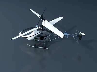Modern Passenger Plane Exterior Design With White Fuselage Wings And Windows 3d model