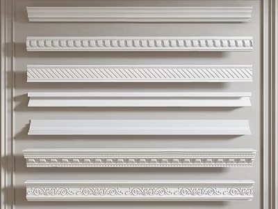 Jane Europe plaster line 3d model