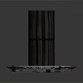 Industrial Brush Wheel With Black Fiber Structure Central Hole And Metal Frame