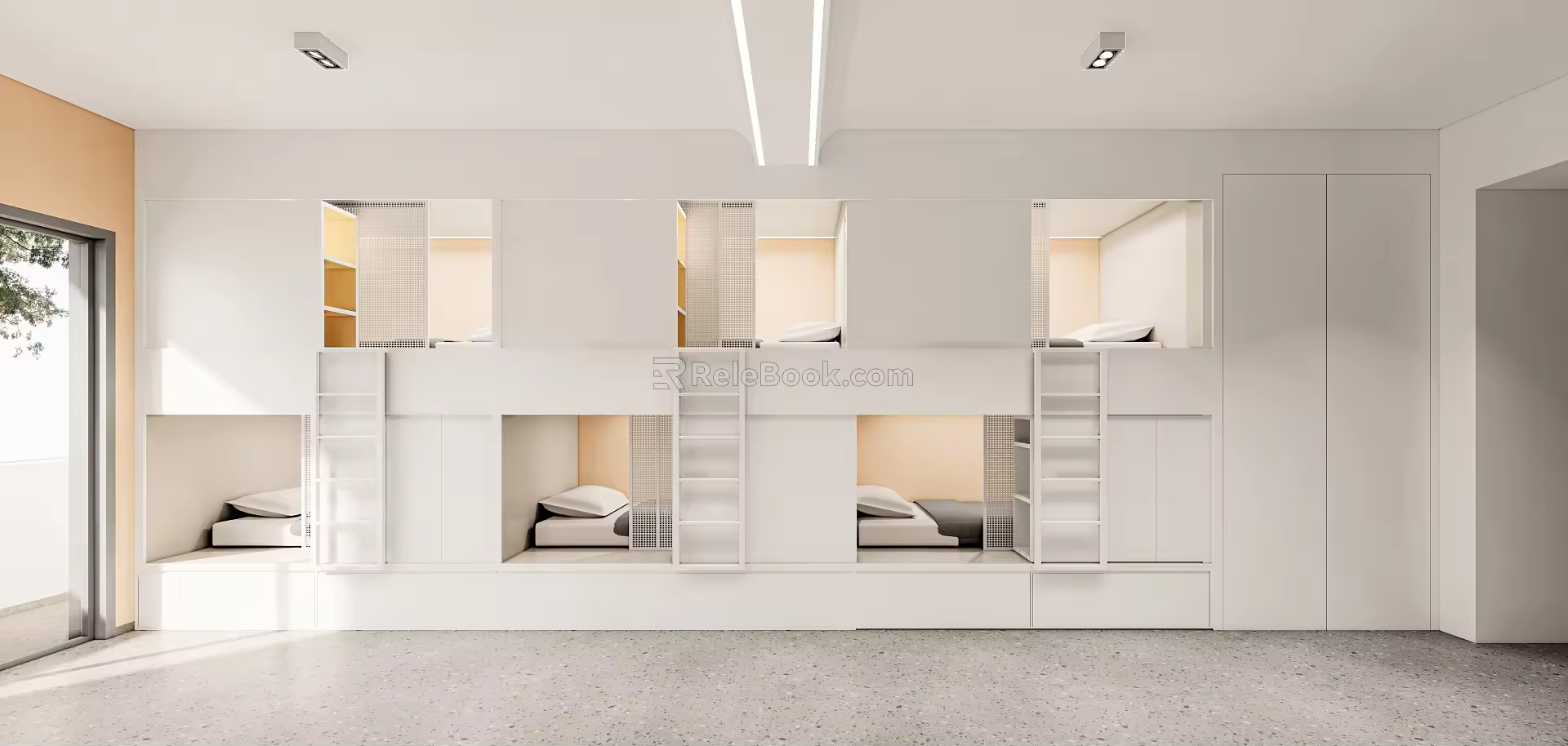 school dormitory 3d model