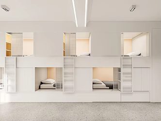 school dormitory 3d model