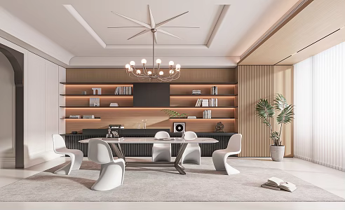 Modern Restaurant 3d model
