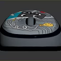 Colorful Cartoon Animal Themed Computer Mouse With Playful Patterns And Design