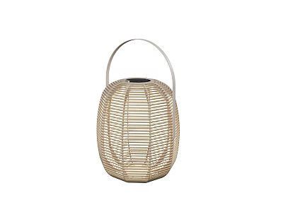 Floor lamp outdoor lamp courtyard garden lamp roof garden lamp balcony atmosphere lamp combination 3d model