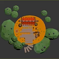 Game Environment Game Scene Fairy Tale Scene Fairy Tale Magic Scene Magic Item Fantasy Scene 3d model