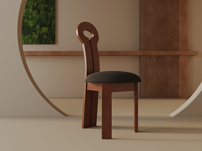 Modern Dining Chair 3d model