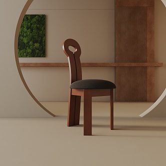 Modern Dining Chair 3d model