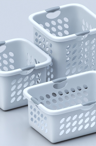 Storage Basket Clothes Basket Laundry Basket Storage Basket Plastic Basket 3d model