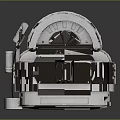 Sci-fi Capsule Space Capsule Hibernation Capsule Freezing Capsule Rest Capsule Rest Capsule 3d model