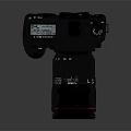 SLR Canon SLR camera card machine 3d model