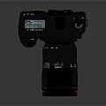 SLR Canon SLR SLR camera card machine 3d model