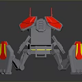 Robot Spider Robot Mecha Spider Science Fiction Spider Mechanical Spider Battery Spider Tower Defense 3d model