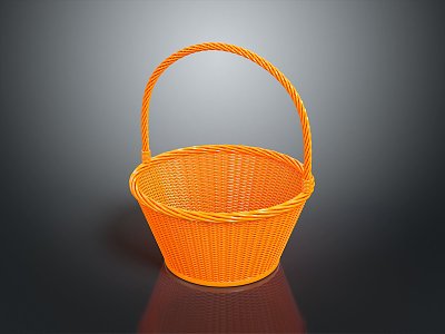 Basket Bamboo Basket Straw Basket Vegetable Basket Egg Basket Storage Basket Bamboo Basket Storage Basket Bamboo Blue model