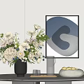 Modern ornaments combination 3d model