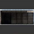 Contemporary Architectural Model Featuring Black White Exterior Flat Roof And Glass Windows