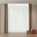 Curtains 3d model