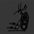 Multifunctional Elliptical Trainer for Home Fitness with Adjustable Resistance LCD Display and Cardio Training