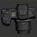 DSLR Camera Card Machine Digital Camera Digital Camera Camera Photographic Equipment 3d model