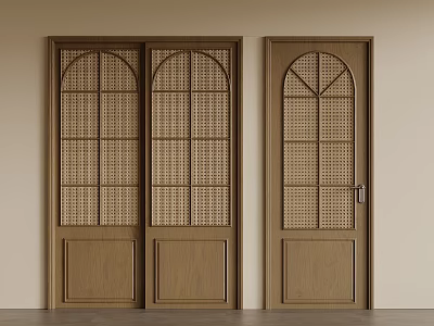 Qui Double Door 3d model