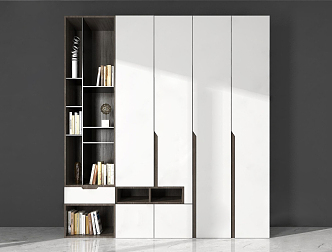 Modern wardrobe 3d model