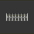 European-style Cartoon Architecture Palace Ancient Palace Ancient Architecture Chinese Ancient Architecture 3d model